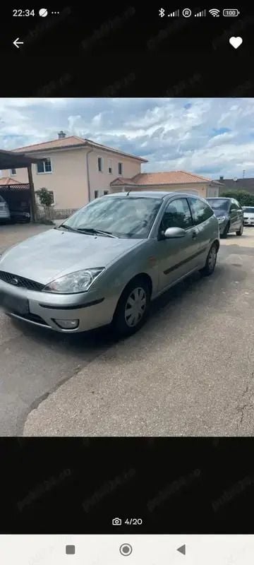 Utilizat 2002 Ford Focus Hatchback | 1.250 EUR (Preț OK) - Imagine 1/4
