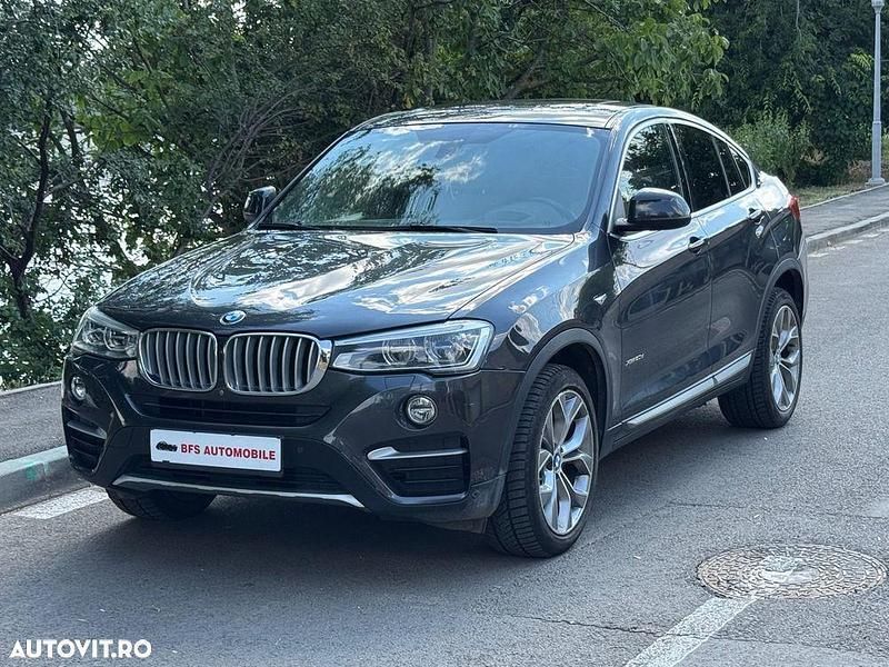 Gri Utilizat 2016 BMW X4 SUV | 17.999 EUR (Super Preț) - Imagine 1/4