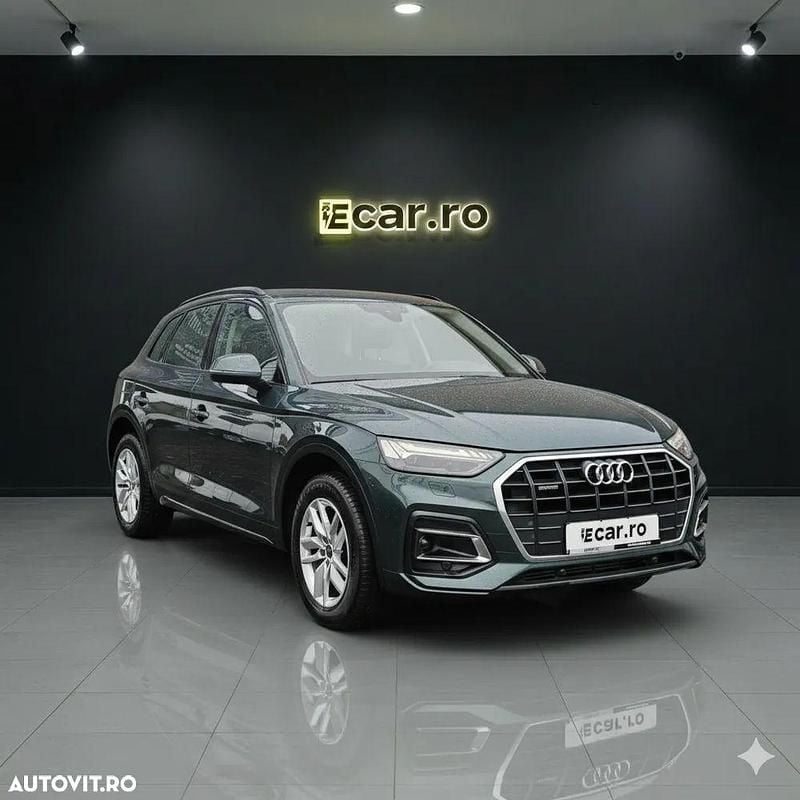 Second-hand Audi Q5 Design 299 CP (219 kW) 2021 Culoareverde SUV