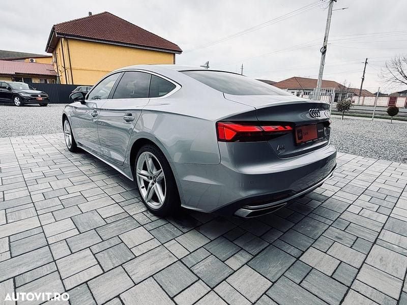 Second-hand Audi A5 Design 163 CP (119 kW) 2020 Culoareargint Coupe