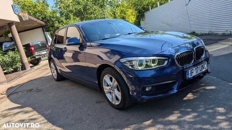 Culoarealbastru Utilizat 2015 BMW 118 Sport Line Hatchback | 8.500 EUR (Puțin scump) - Imagine 1/4