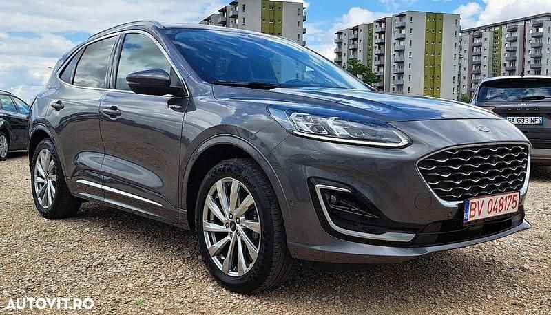 Gri Utilizat 2022 Ford Kuga SUV | 18.990 EUR (Super Preț) - Imagine 1/4