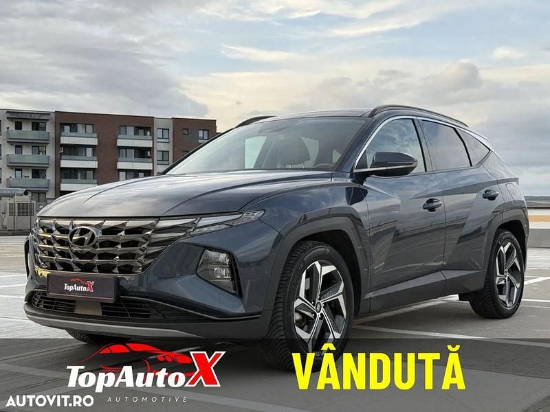 Albastru Utilizat 2023 Hyundai Tucson Prime SUV | 26.499 EUR (Preț bun) - Imagine 1/4