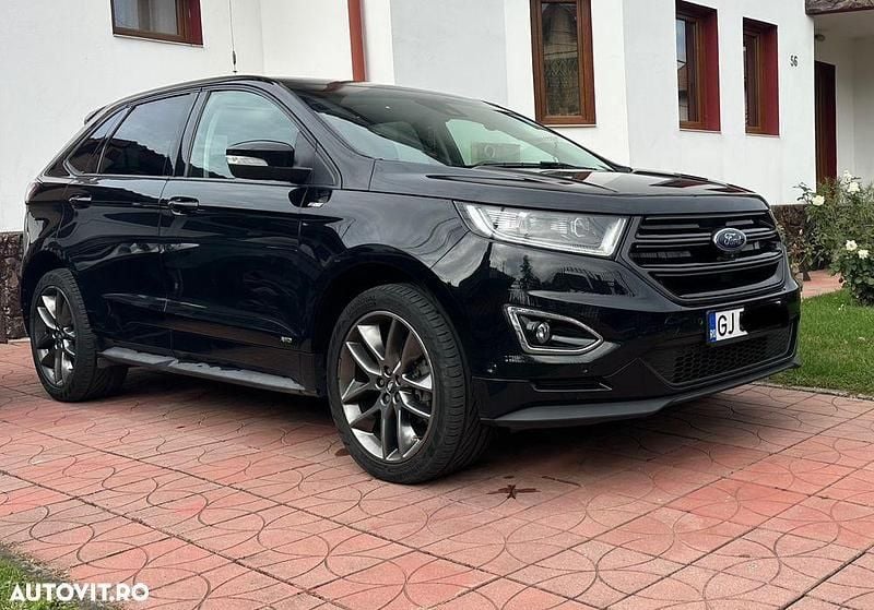 Culoarenegru Utilizat 2018 Ford Edge Sport SUV | 19.900 EUR (Preț OK) - Imagine 1/4