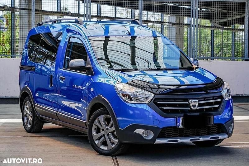 Culoarealbastru Utilizat 2016 Dacia Dokker Stepway Van | 6.900 EUR (Preț OK) - Imagine 1/4