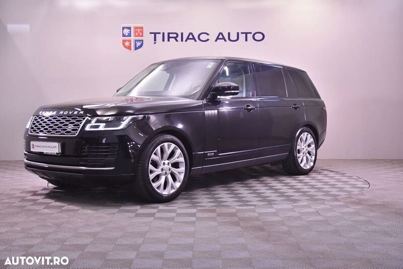 Negru Utilizat 2018 Land Rover Range Rover SUV | 42.900 EUR (Preț OK) - Imagine 1/4