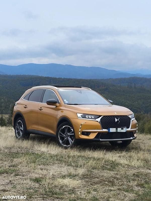 Culoaregalbeuriu Utilizat 2021 DS Automobiles DS7 Crossback Opera SUV | 20.490 EUR (Preț bun) - Imagine 1/4