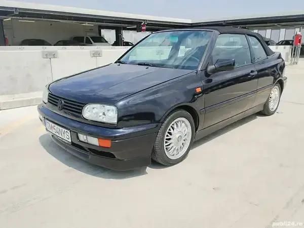 Second-hand VW Golf III 90 CP (66 kW) 1994 Cabrio