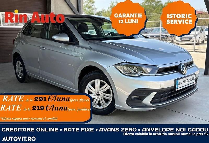 Second-hand VW Polo Trendline 80 CP (58 kW) 2022 Culoareargint Hatchback