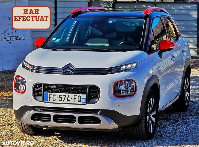 Culoarealb Utilizat 2018 Citroën C3 Aircross PureTech SUV | 8.499 EUR (Preț OK) - Imagine 1/4