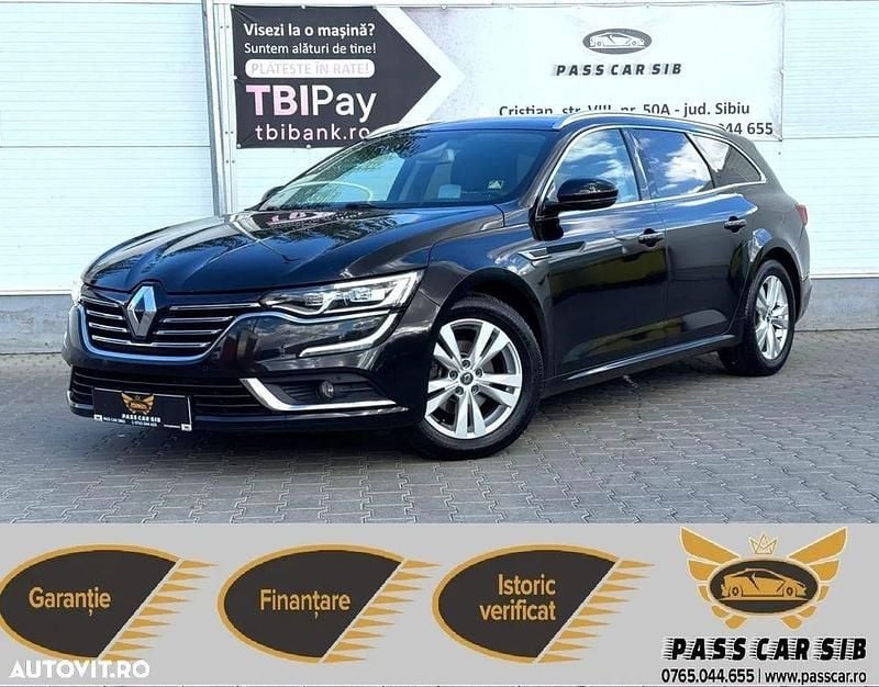 Culoarenegru Utilizat 2017 Renault Talisman GrandTour Business Break | 10.590 EUR (Preț bun) - Imagine 1/4