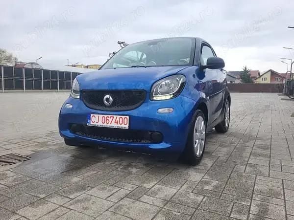 Second-hand Smart ForTwo Coupé 71 CP (52 kW) 2015 Albastru Coupe