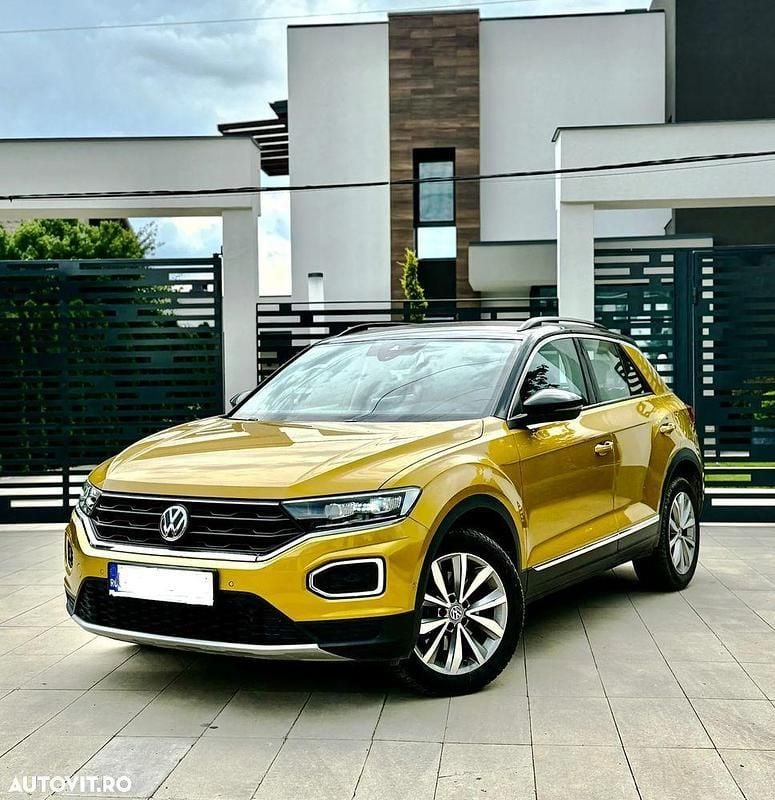 Galbeuriu Utilizat 2019 VW T-Roc Design SUV | 19.950 EUR (Preț OK) - Imagine 1/4