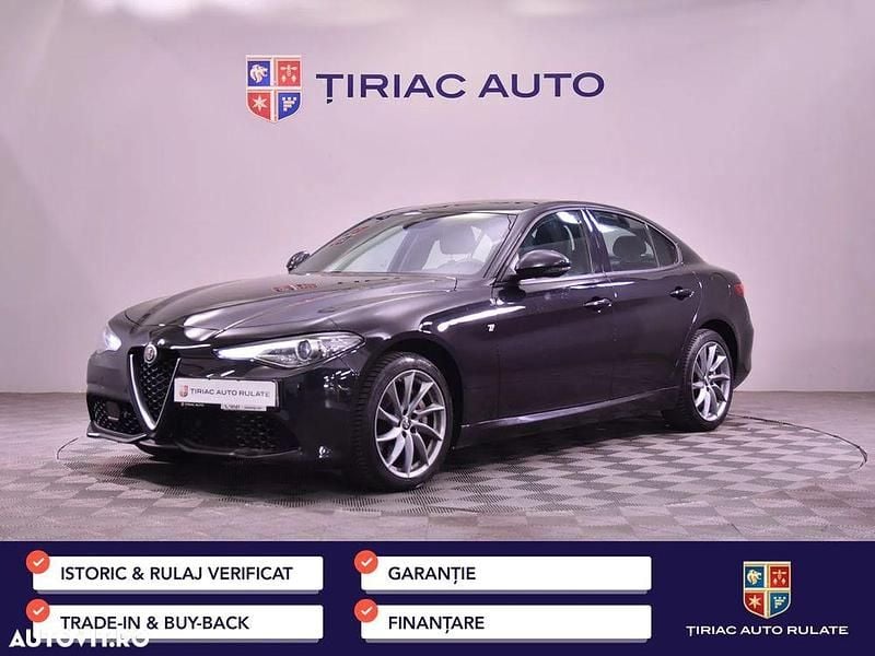 Culoarenegru Utilizat 2022 Alfa Romeo Giulia Ti Berlinǎ | 30.990 EUR (Preț OK) - Imagine 1/4