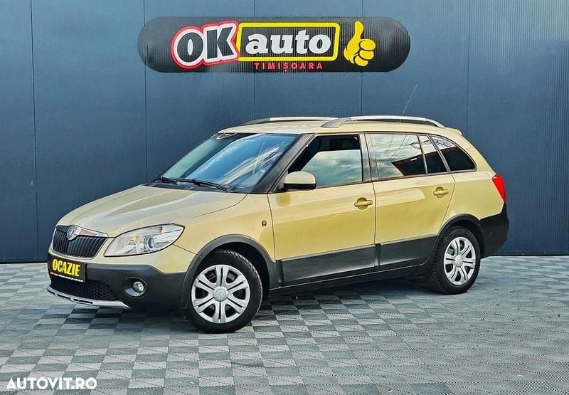 Galbeuriu Utilizat 2011 Skoda Fabia Break | 4.800 EUR (Puțin scump) - Imagine 1/4