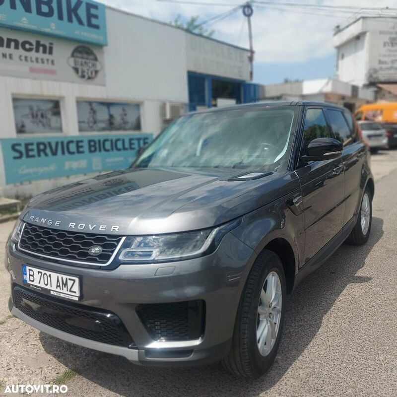Gri Utilizat 2018 Land Rover Range Rover Sport SUV | 41.490 EUR (Preț OK) - Imagine 1/4