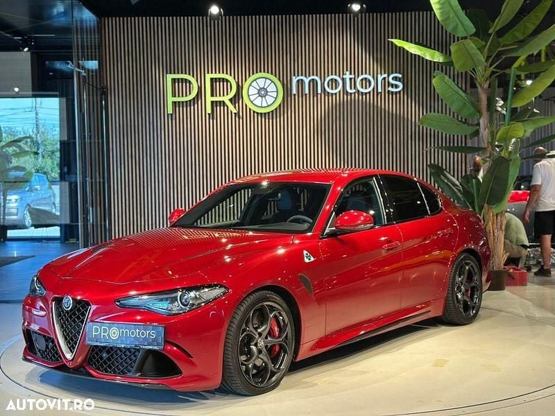 Culoarerosu Utilizat 2019 Alfa Romeo Giulia Quadrifoglio Berlinǎ | 78.000 EUR - Imagine 1/4