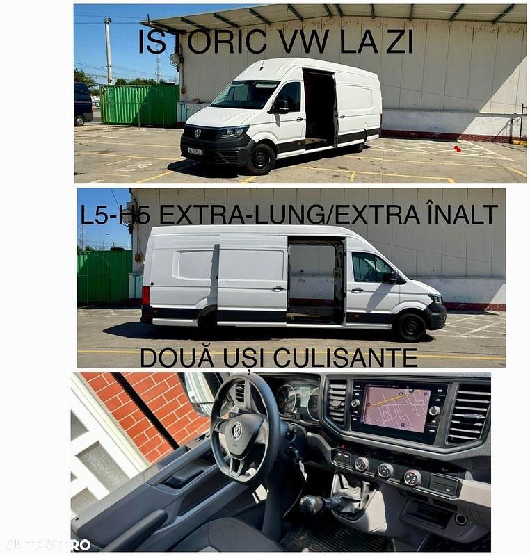Alb Utilizat 2021 VW Crafter Van | 18.990 EUR - Imagine 1/4