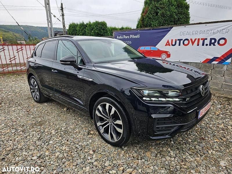 Culoarealbastru Utilizat 2021 VW Touareg R-line SUV | 39.999 EUR (Preț OK) - Imagine 1/4