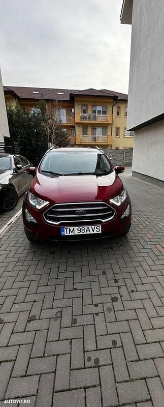 Rosu Utilizat 2018 Ford Ecosport ST-Line SUV | 10.900 EUR (Super Preț) - Imagine 1/4