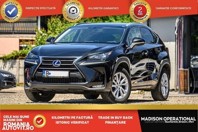 Negru Utilizat 2017 Lexus NX300h Luxury Line SUV | 20.950 EUR - Imagine 1/4