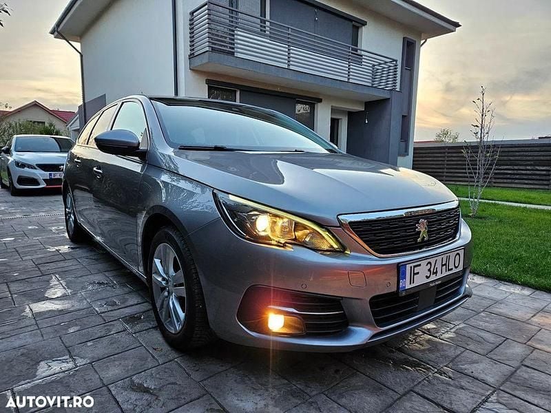 Gri Utilizat 2018 Peugeot 308 Business-Line Break | 9.599 EUR (Preț OK) - Imagine 1/4
