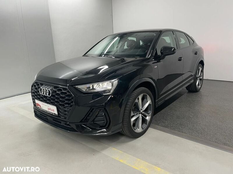 Negru Utilizat 2022 Audi Q3 S-Line SUV | 40.500 EUR - Imagine 1/4