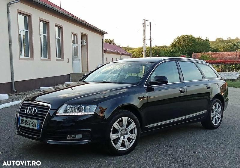 Culoarenegru Utilizat 2010 Audi A6 Break | 5.900 EUR (Preț bun) - Imagine 1/4