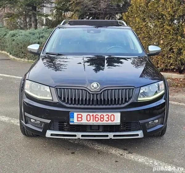 Second-hand Skoda Octavia Scout Scout 4x4 185 CP (136 kW) 2015 Negru Break