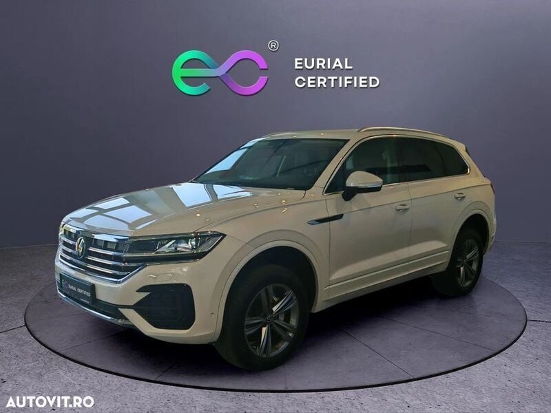 Alb Utilizat 2022 VW Touareg Elegance SUV | 45.957 EUR (Preț OK) - Imagine 1/4