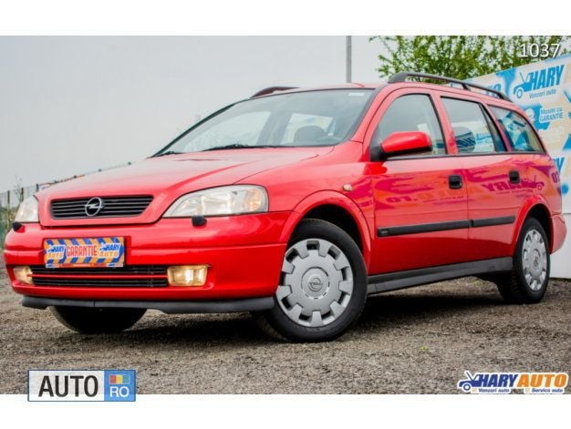 Second-hand Opel Astra 84 CP (61 kW) 2002 Rosu Break