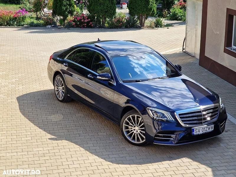 Albastru Utilizat 2019 Mercedes S400 Berlinǎ | 47.000 EUR (Preț bun) - Imagine 1/4