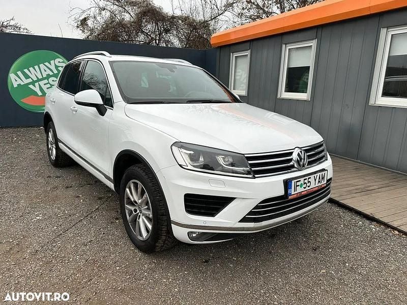 Second-hand VW Touareg 204 CP (150 kW) 2016 Alb SUV