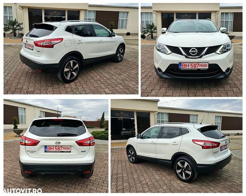 Second-hand Nissan Qashqai Tekna 110 CP (80 kW) 2014 Culoarealb SUV