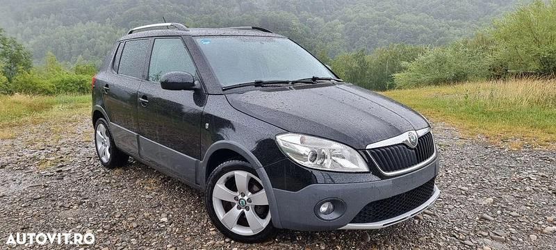 Negru Utilizat 2012 Skoda Fabia Ambiente | 5.190 EUR (Scump) - Imagine 1/4