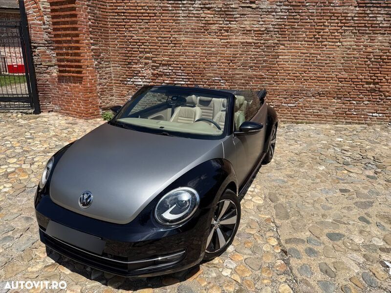 Negru Utilizat 2013 VW Beetle Cabrio | 10.900 EUR - Imagine 1/4