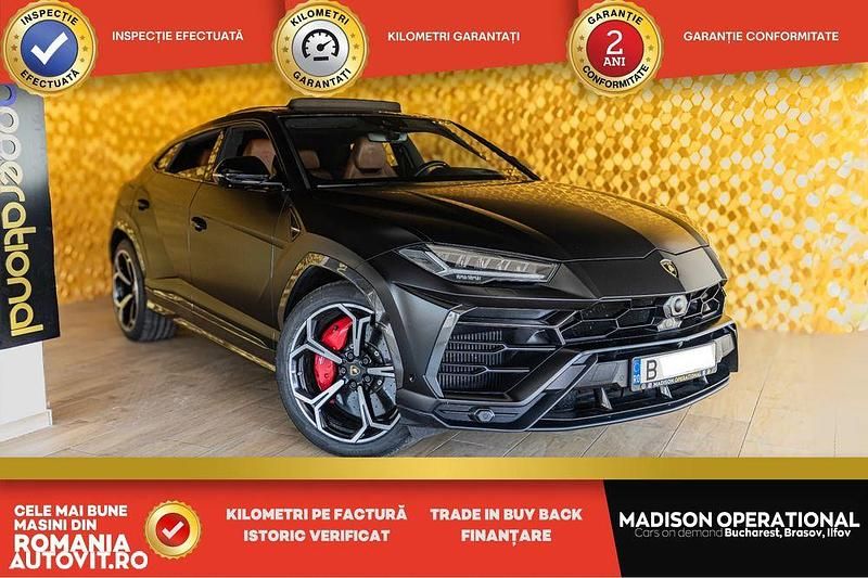 Negru Utilizat 2020 Lamborghini Urus SUV | 222.035 EUR - Imagine 1/4