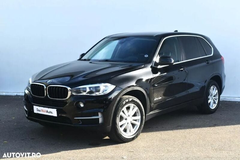 Negru Utilizat 2016 BMW X5 Sport Line SUV | 26.200 EUR (Preț bun) - Imagine 1/4