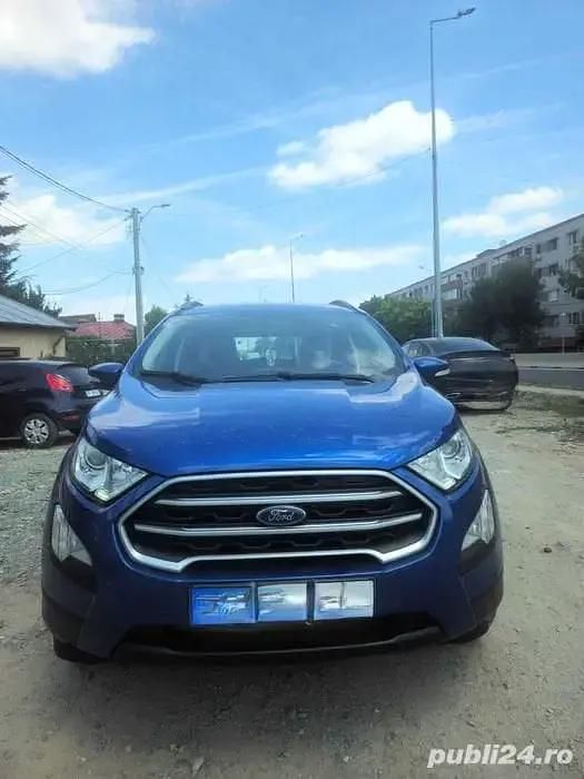 Albastru Utilizat 2018 Ford Ecosport SUV | 9.200 EUR (Preț OK) - Imagine 1/4