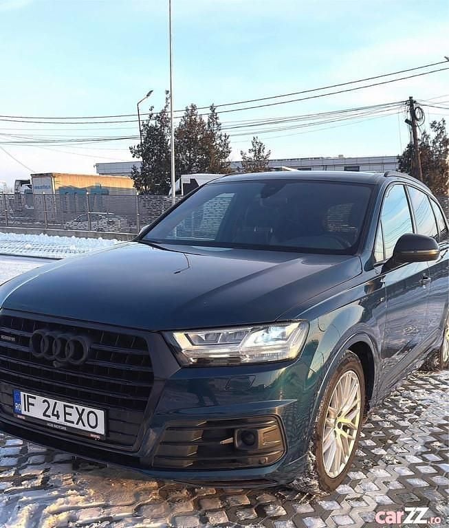 Albastru Utilizat 2018 Audi Q7 S-Line SUV | 34.000 EUR (Super Preț) - Imagine 1/4