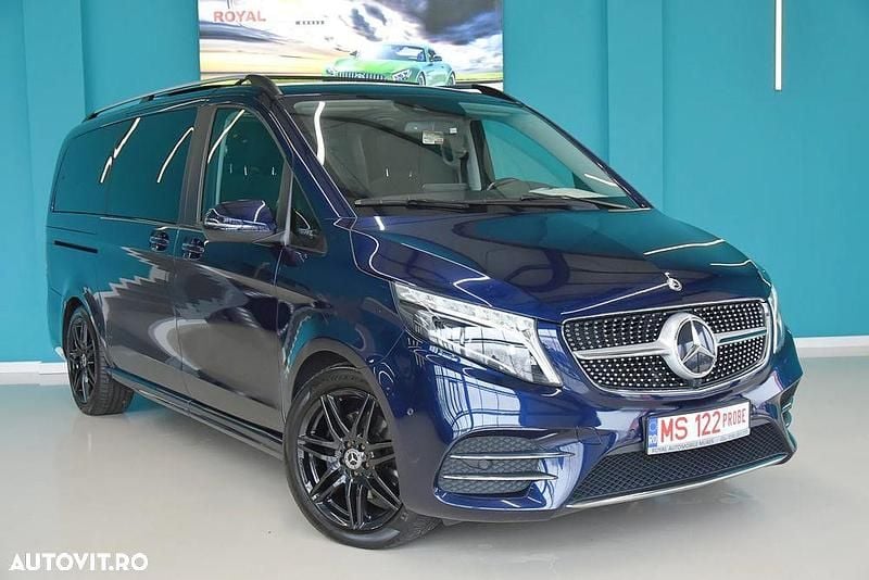 Second-hand Mercedes V250 Exclusive 190 CP (139 kW) 2020 Culoarealbastru Monovolum