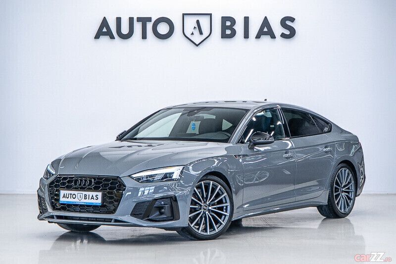 Gri Utilizat 2021 Audi A5 Sportback S-Line Berlinǎ | 29.990 EUR (Puțin scump) - Imagine 1/4