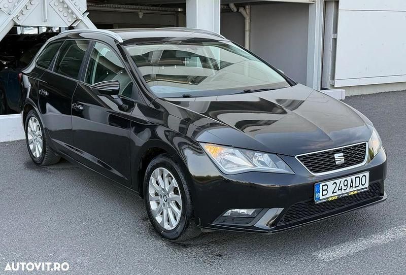 Culoarenegru Utilizat 2016 Seat Leon Style Break | 6.490 EUR (Preț bun) - Imagine 1/4