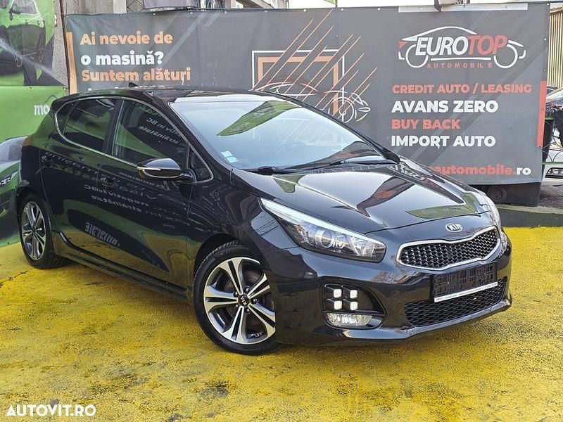 Second-hand Kia Ceed GT GT-Line 136 CP (100 kW) 2017 Culoarenegru Hatchback