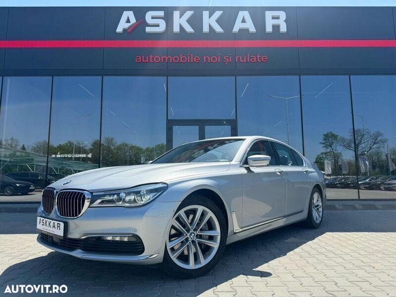 Argint Utilizat 2018 BMW 740 Berlinǎ | 32.899 EUR (Super Preț) - Imagine 1/4