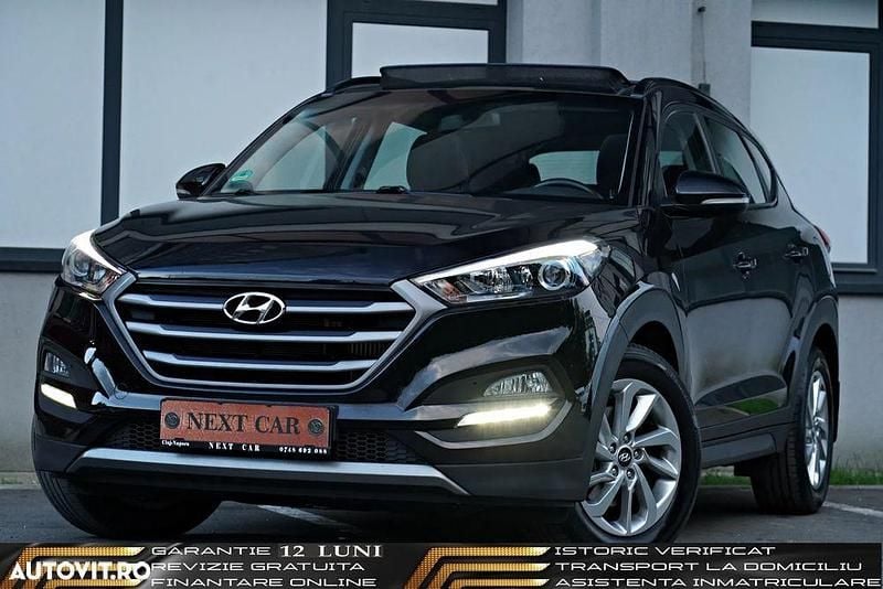 Culoarenegru Utilizat 2017 Hyundai Tucson Style SUV | 15.350 EUR (Preț bun) - Imagine 1/4
