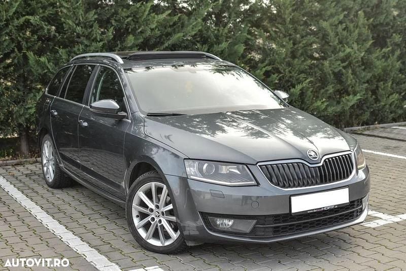 Culoareverde Utilizat 2014 Skoda Octavia Elegance Break | 7.900 EUR (Preț OK) - Imagine 1/4