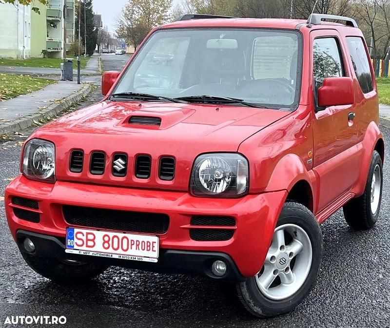 Culoarerosu Utilizat 2008 Suzuki Jimny Comfort SUV | 5.499 EUR (Preț bun) - Imagine 1/4