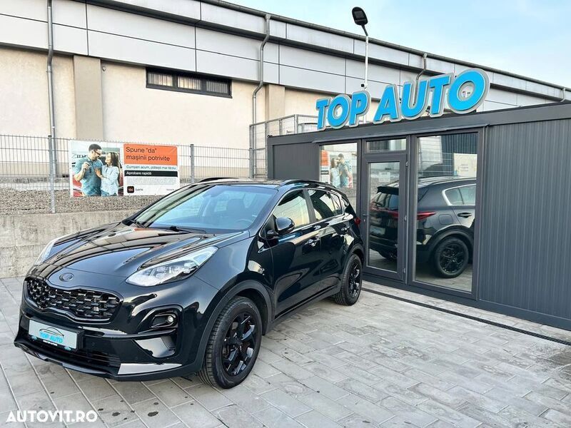 Negru Utilizat 2021 Kia Sportage SUV | 17.999 EUR (Preț OK) - Imagine 1/4