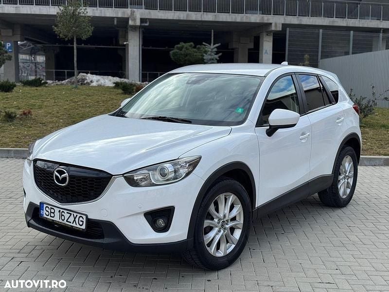 Culoarealb Second-hand 2014 Mazda CX-5 Exclusive-Line SUV | 9.400 EUR (Preț bun) - Imagine 1/4
